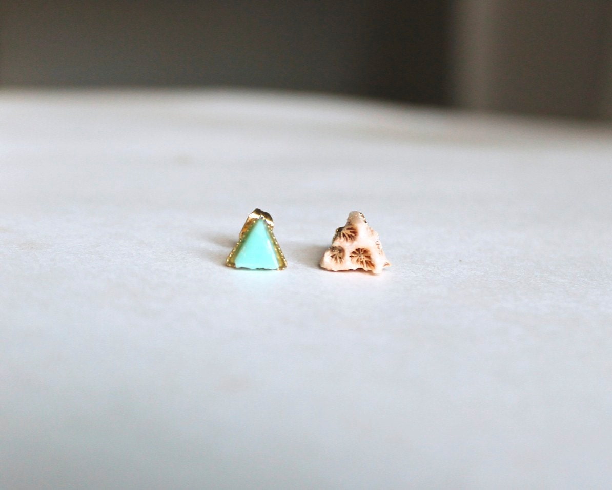 Seafaring Blue Debris and Coarse Coral Triangle small studs