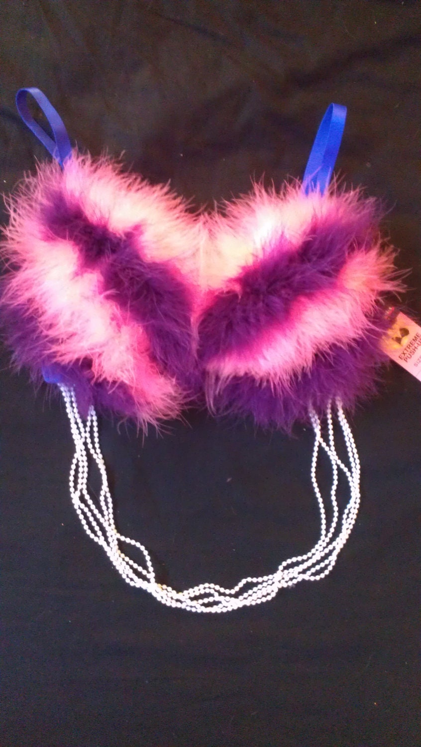 Cheshire Cat rave bra