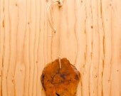 Sliced Wood Statement Necklace