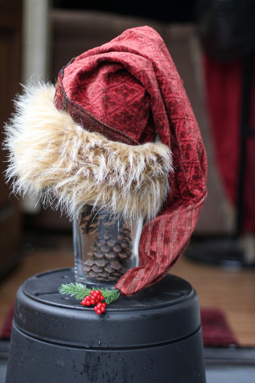 Custom DELUXE Fancy Santa hat