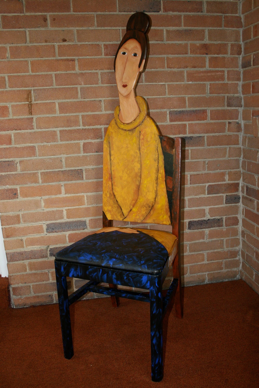 Modigliani's "Jeanne Heburterne in a Yellow Sweater"