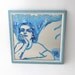 Angel // Original Painting on Mirror / Framed