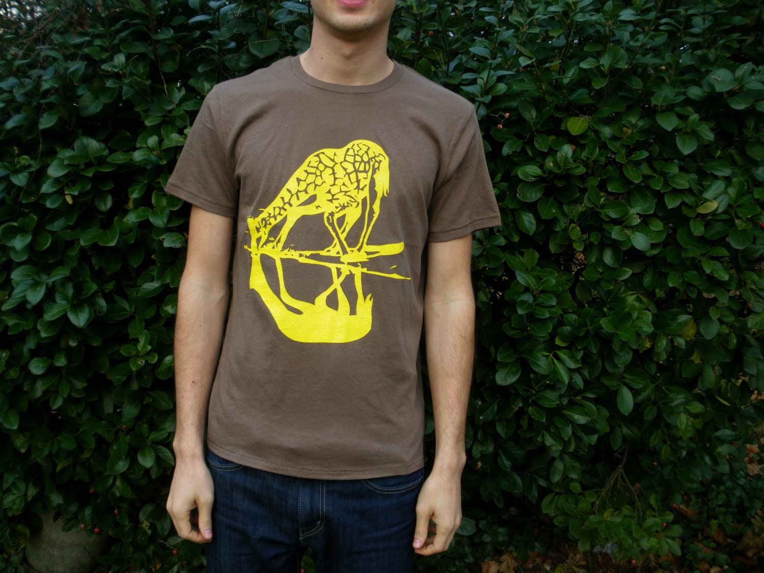Drunk Giraffe / Organic Alternative Apparel / XS-XL / Half of Proceeds go to Charity