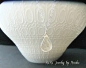 Angel Hair in Sterling Silver - Bridal Necklace, Wedding Necklace