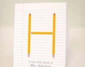 Printable Teacher's Personalized Stationery Gift Set - PDF Il_170x135