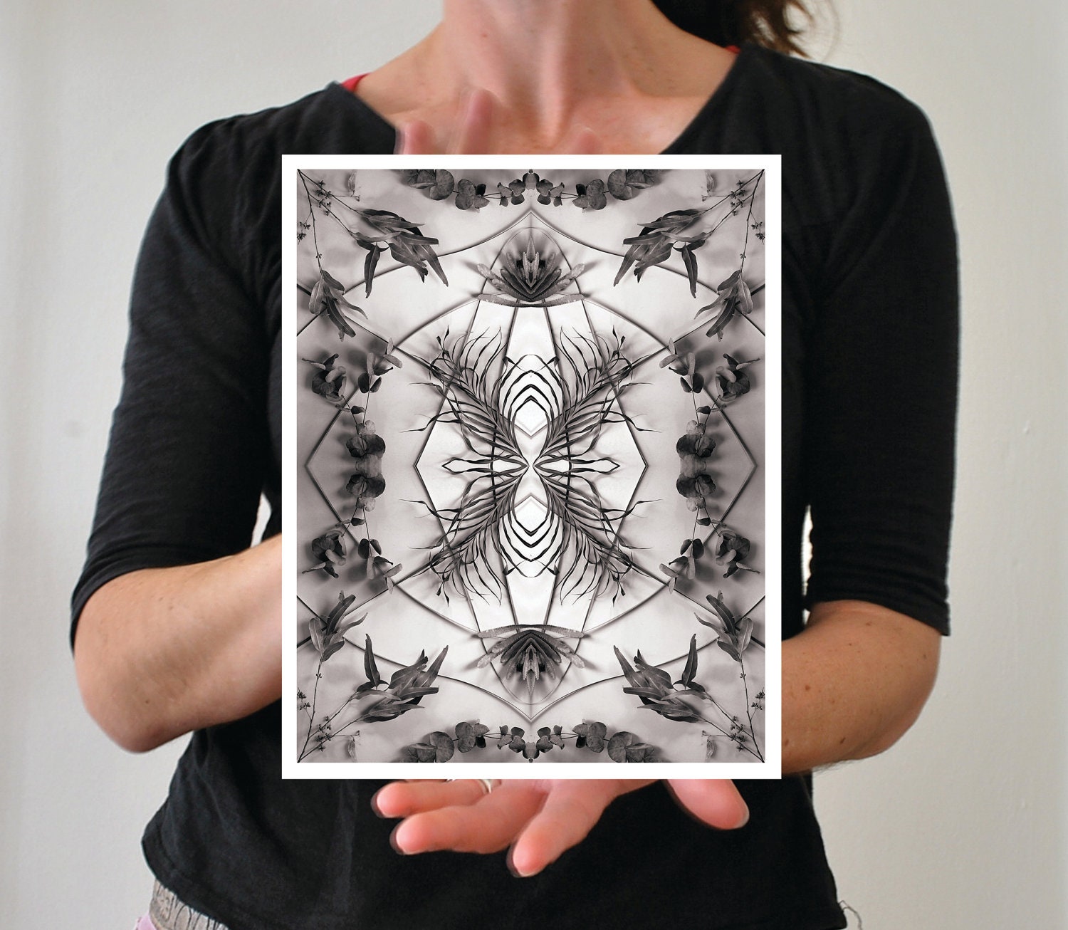 Botanical print 8x10 photo collage