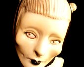 MATURE ..HoLey TrIniTy...OOAK finger f----ing erotic MUSiCAL reliquary...large human head kiln fired art doll