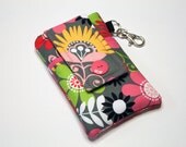 Fabric Smartphone Cover, iPhone 5 Cover, Iphone 4s cover, Iphone cover, Smartphone holder Bag, Cell Phone Holder, Padded-Garden with style