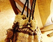 Straw summer bag, beach crochet tote bag, raffia large hobo bag free shipping