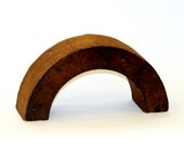 Antique Letter C - Arch - Solid Wood - Antique Millinery rustic minimalist