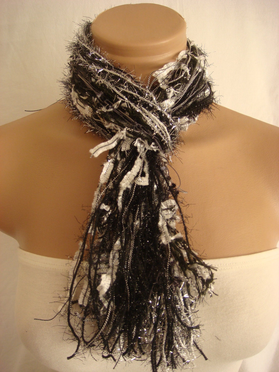 Fringe Scarf Knotted Scarf