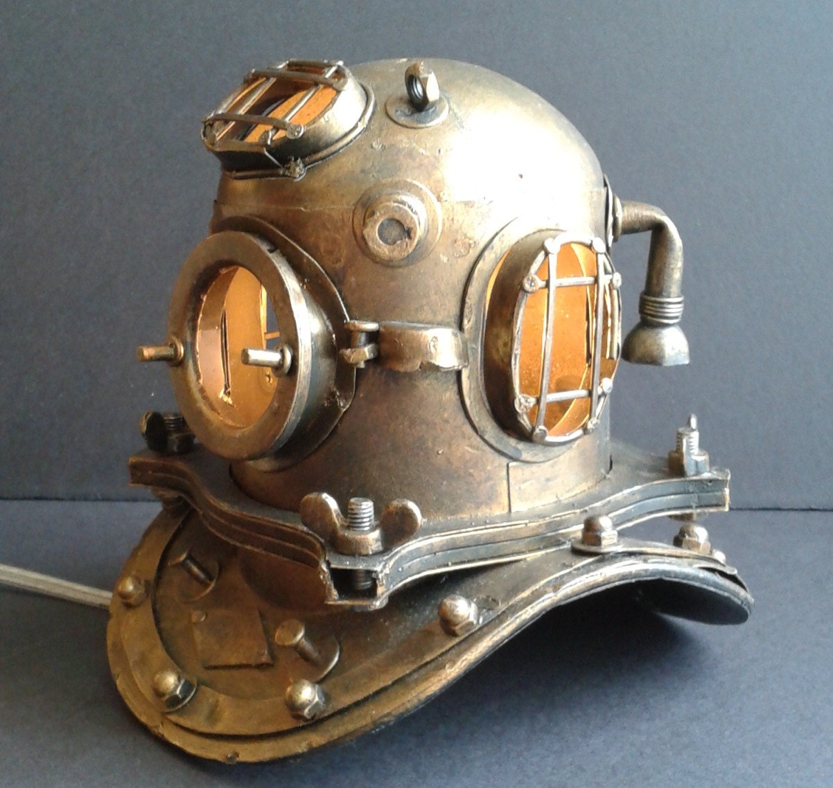 Nautical Scuba Diver's Accent Lamp