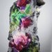 Grey Scarf Felted Scarf Wrap Scarves Felt Nunofelt Nuno felt Gray Scarf Silk Silkyfelted Eco shawl Fiber Art