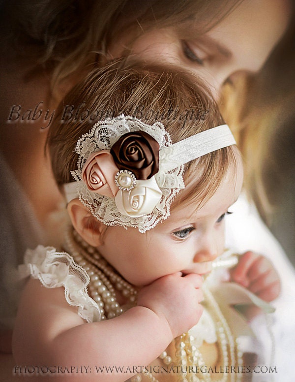 newborn satin flower headband shabby chic unavailable listing on etsy newborn satin flower headband shabby chic unavailable listing on etsy
