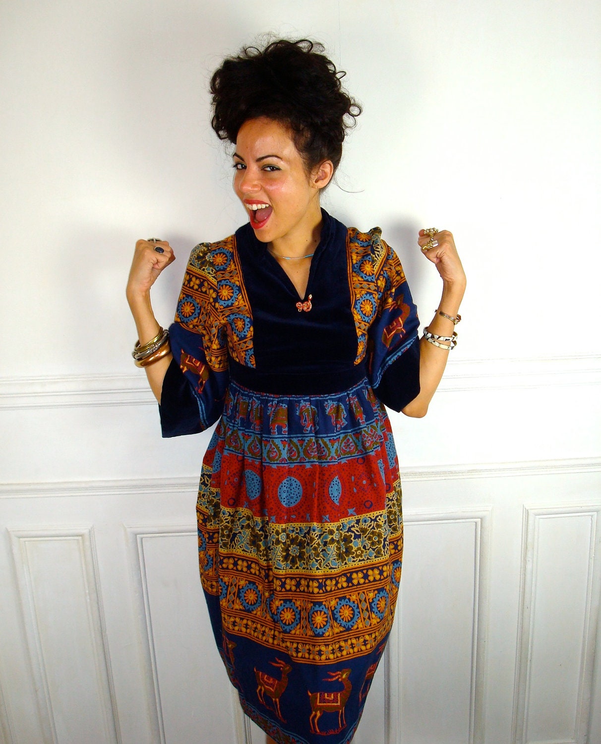 Folking Around Dress