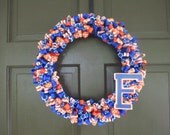 UF Ribbon Wreath (University of Florida/GATORS) - Collegiate Wall Decor