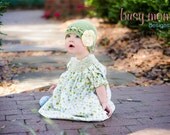 SALE - Crochet PATTERN - Gracefully Vintage Hat and Flower - All Sizes: newborn to adult - Easy - PDF 116 - Sell what you Make