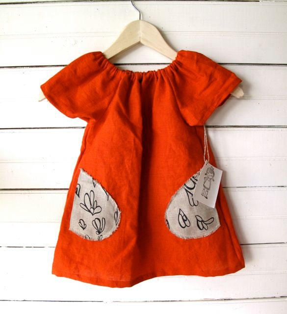 Pockets are Grand Dress 3T - Ready to Ship