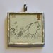 Postage Stamp Pendant - Winnie the Pooh