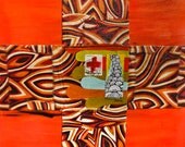 red cross print