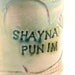 Shayna Punim coffee mug / Yiddish Pottery Mug / Ready to Ship / Handmade cup - Jewish for Pretty Face