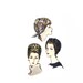 60s Turban Style Hats one size Vogue mad men