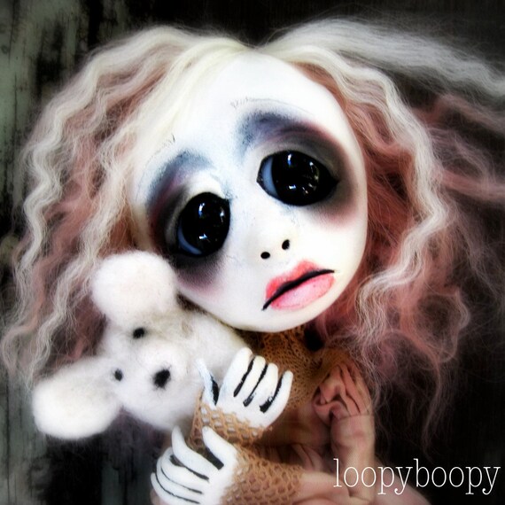 Loopy Gothic Art Doll Ooak  Florence