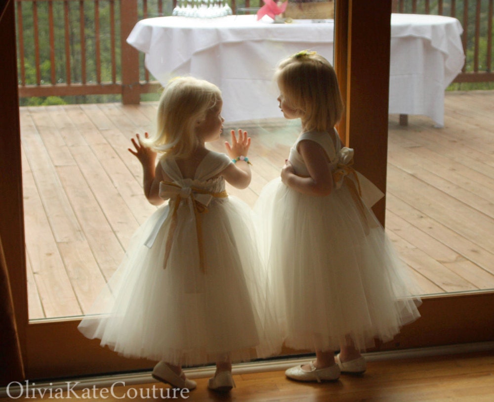 Flower Girl Dress Organic Baby