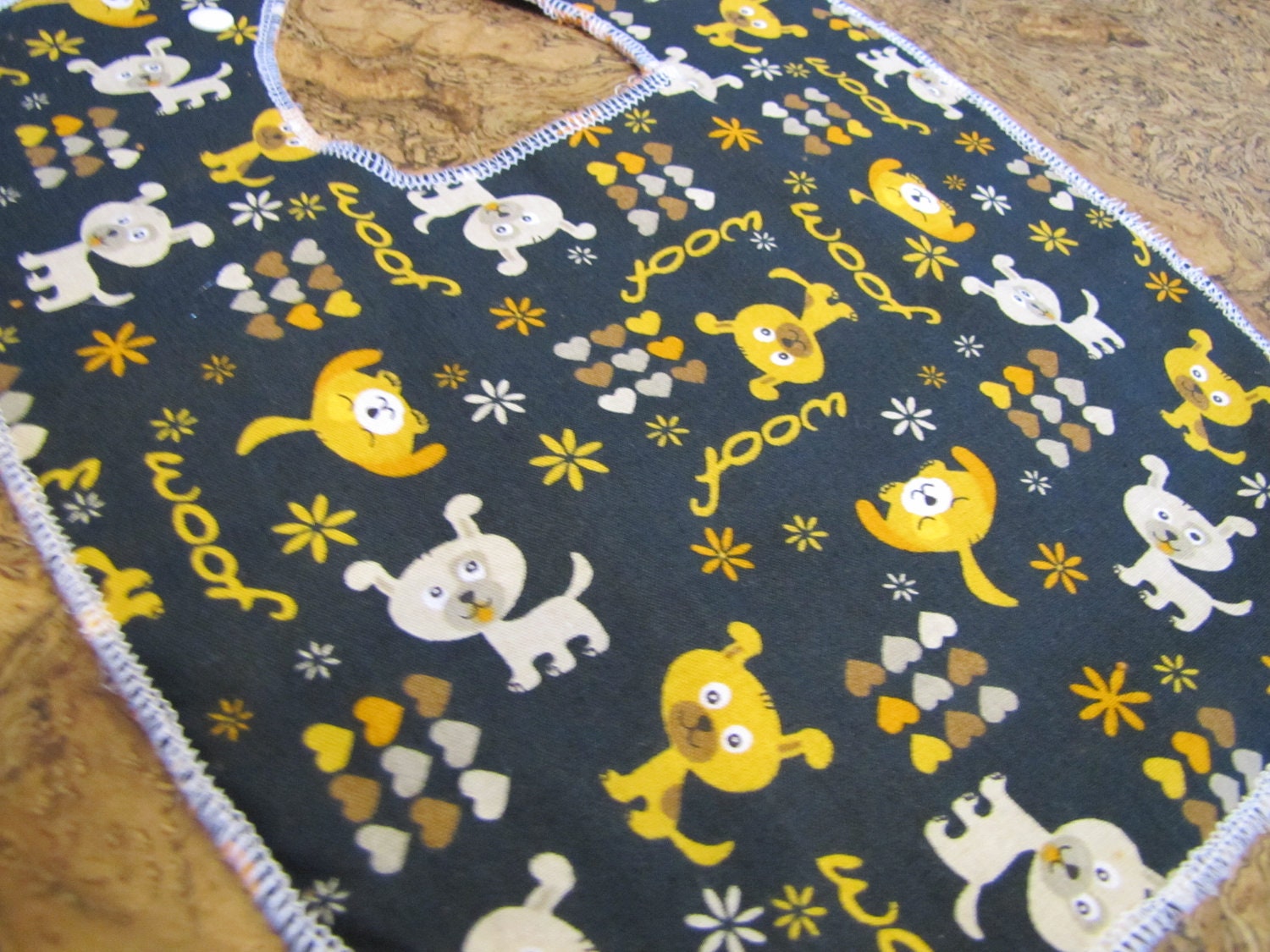 Doggie Love Baby and Toddler Bib