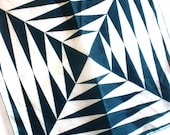 Monochrome Op-Art - one of the earliest, vintage 1940's Vera Neumann Silk Scarf