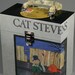 7-inch Vinyl 45 Record Case - Handmade from Recycled Records - Cat Stevens - Teaser and the Firecat