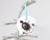 Sea Turtle Ornament Sand Dollar Coastal Christmas