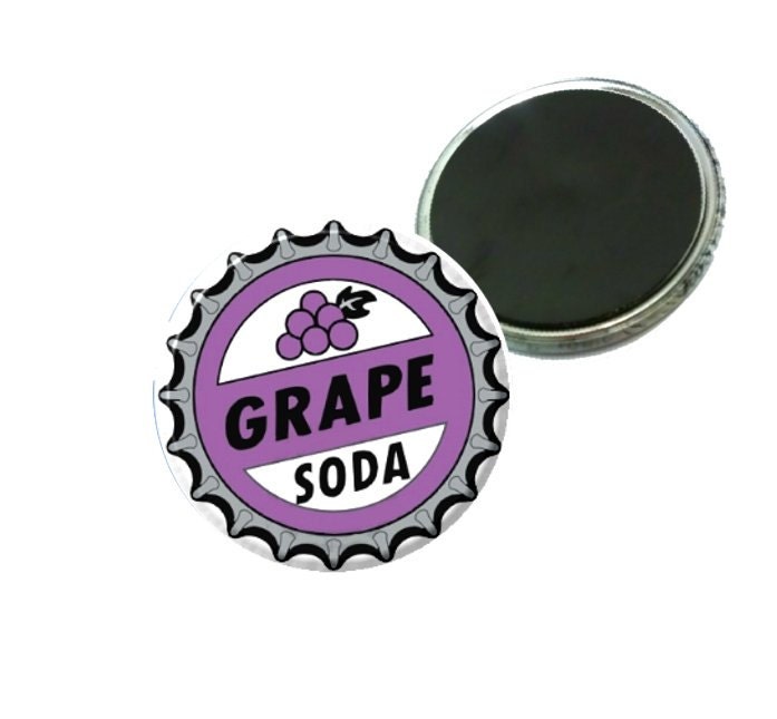 Magnet - Disney Pixars UP Grape Soda Bottle Cap Image