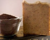 Love a Good Mocha Cold Process Essential Oil Soap, with organics, all natural, sls free, coffee kitchen handmade soap by MayaMade