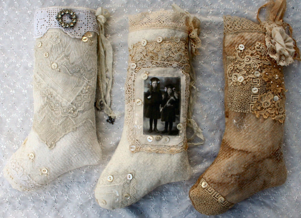 Fine and Fanciful Holiday Stockings Fabric Book Ebook/Tutorial PDF Format