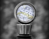 Cuba Wine Bottle Stopper - Vintage Map