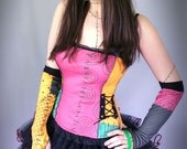 Nightmare Before Christmas Sally ragdoll corset top - custom made to order - smarmyclothes goth halloween