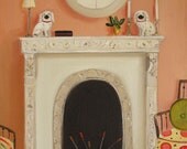A Cold Day In Summer- Art Print From Original Oil Painting