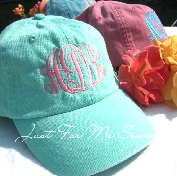 Monogrammed Baseball Cap