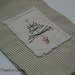 Christmas Tree Hand Stitched Kitchen Towel,Winter, Christmas, Tree