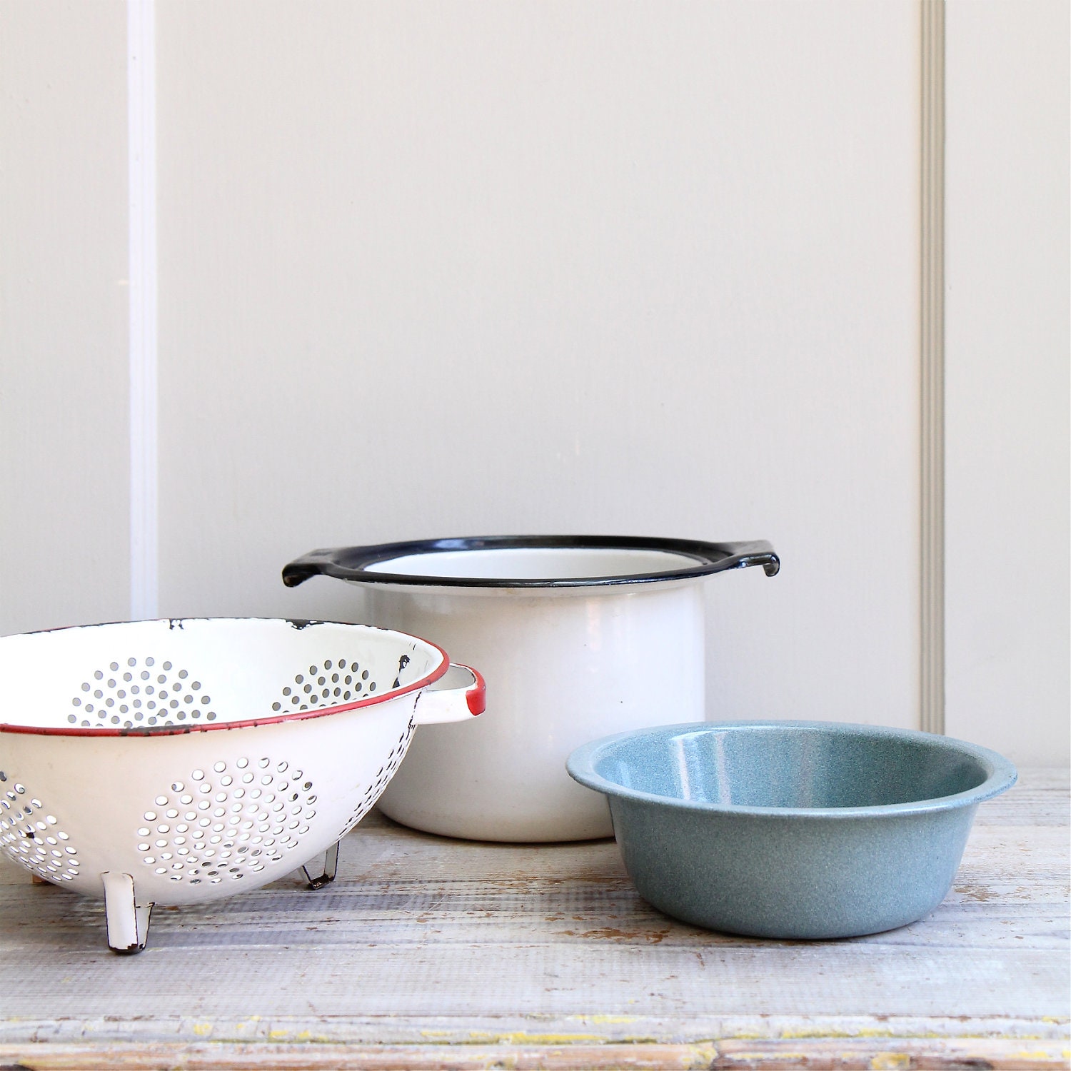 Vintage Enamelware and Graniteware Collection