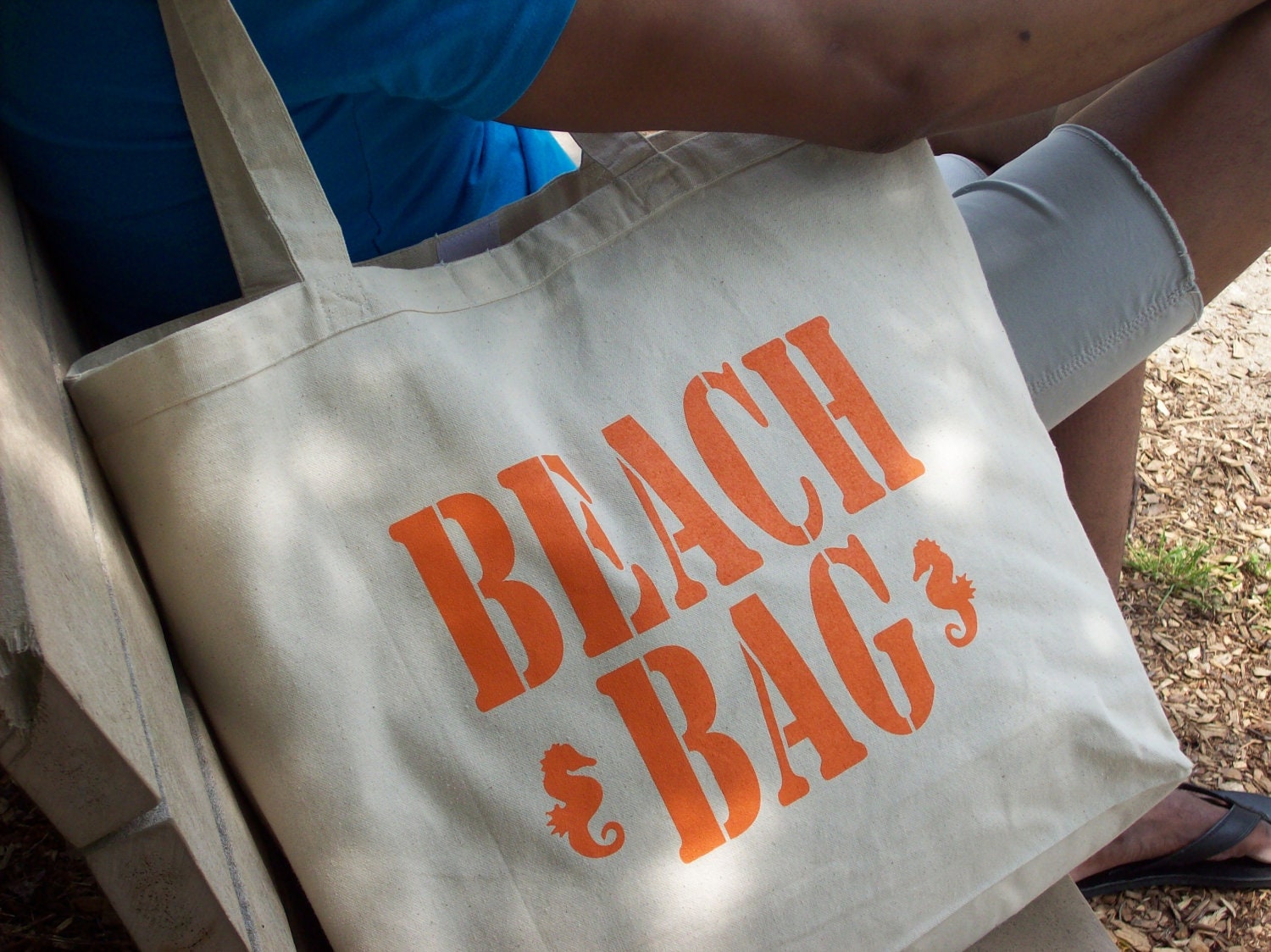 The Beach Bag by Fashionable Notes - Orange