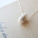 Lagrima Necklace - 23k Gold Dots