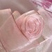 Ribbon by the Roll - 20 Yards of Baby Pink Organdy Wired Ribbon (1")