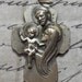 VERY RARE Mid Century American Holy Family, Jesus Mary & Joseph 7 Years Indulgence Catholic Religious Medal