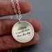 Silver Nothing is Worth More Than This Day Necklace - inspirational quote