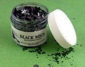 Dark Black Mica Glitter Flakes
