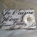 Bridesmaid Clutches Wristlet Your Color Choice Je t'aime Bridesmaid Clutch Purse, Bridesmaids Gift, Wedding Clutch