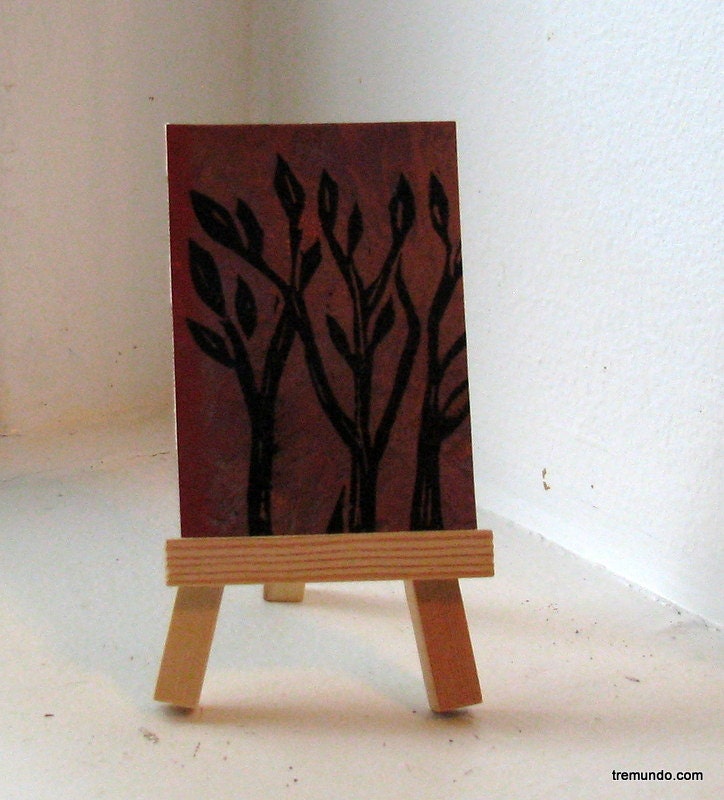 all together- original mixed media ACEO by Tremundo