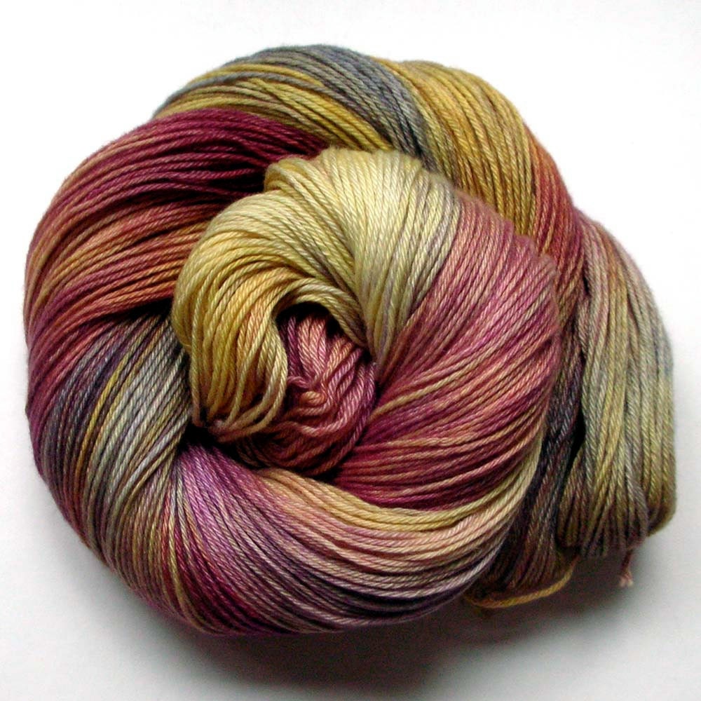 Pure Cashmere Fingering Yarn - Rocky Mountain Wildflower, 370 yards FREE SHIPPING